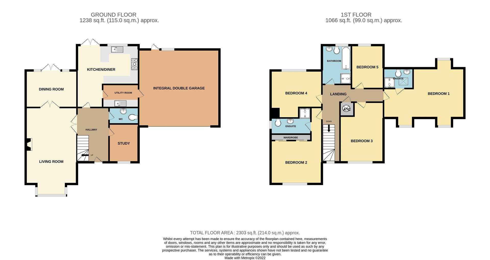 Property details for 5 BEDROOM Deatched House Hammarsfield Close